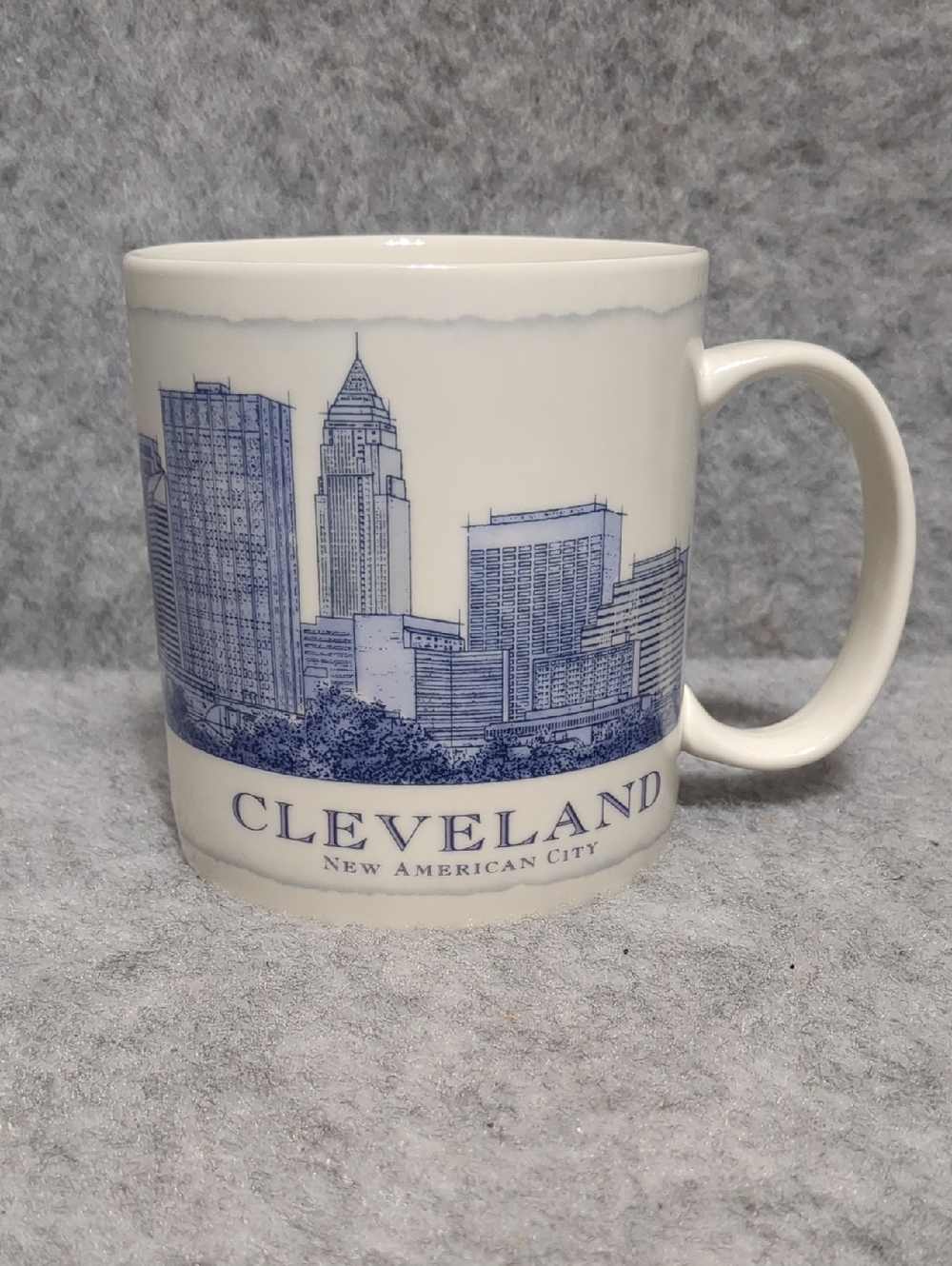 Starbucks CLEVELAND NEW AMERICAN CITY  2007 Architecture Series Coffee Mug 18 oz